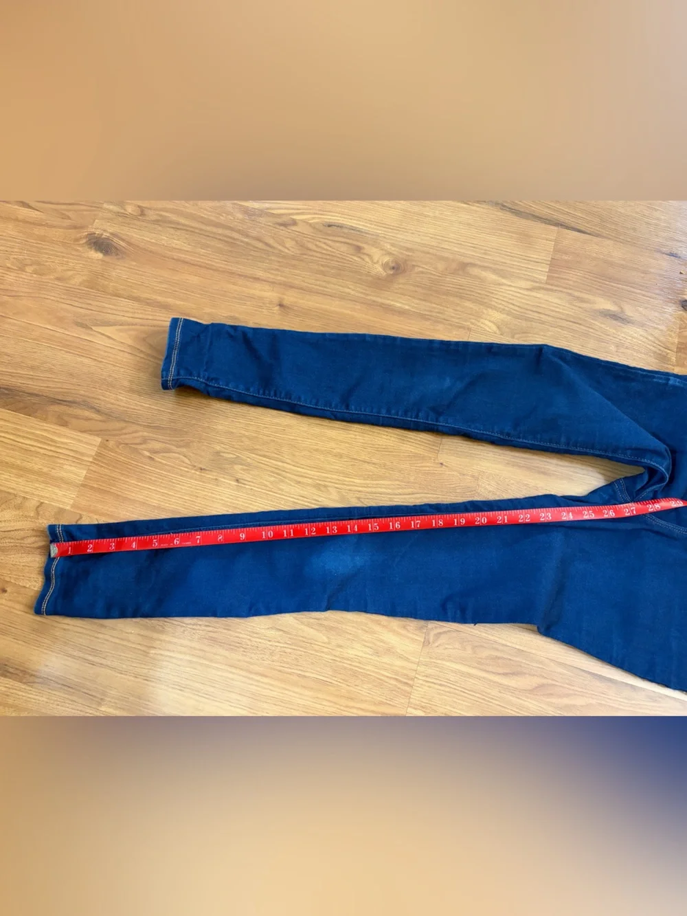 Old Navy Girls 14 Jeggings Blue Denim Stretch Skinny Jeans Pants Kids Dark Wash